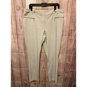Calvin Klein size 14 beige pants business